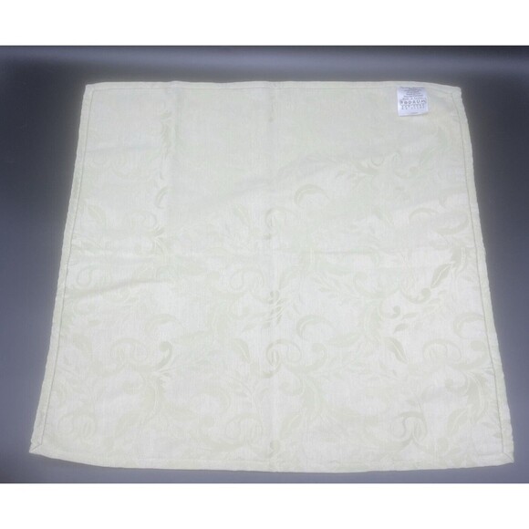 Bodrum Luxembourg GREEN Patterned Cloth Napkins 21.5” Turkey Set Of 4 - Picture 7 of 11